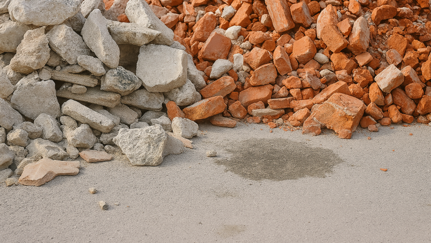 Czy kruszywo budowlane może pochodzić z recyklingu?
