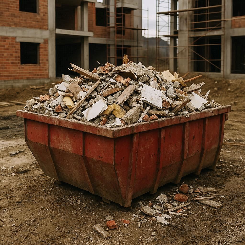 Kontener na placu budowy