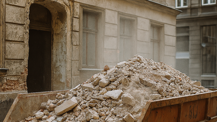 Recykling kruszywa budowlanego, czyli co dzieje z gruzem po wywiezieniu