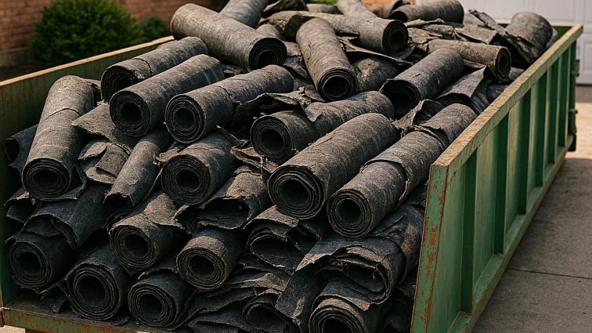 Gdzie wyrzucić papę? Sprawdź, jak prawidłowo pozbyć się odpadów po wymianie dachu