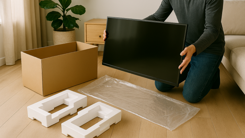 Gdzie wyrzucić opakowanie po telewizorze lub komputerze?