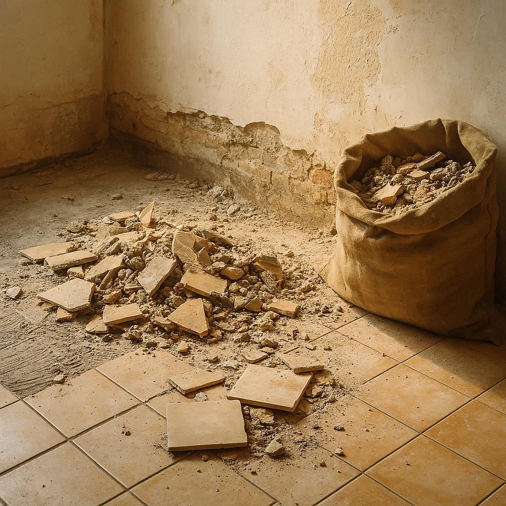 Skute płytki podłogowe